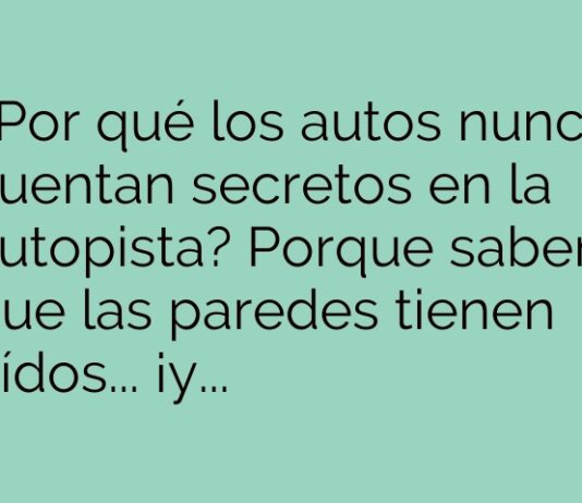 Chismosos en la autopista