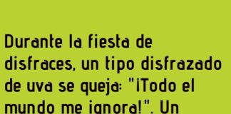 Chiste Frutal: Uva Paciencia y Maní-Mal
