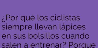 Ciclistas con lápiz: sonrisas en la cima, borradores en la bajada