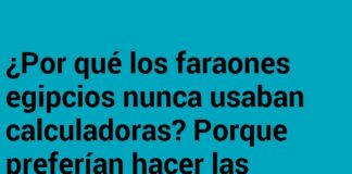 Cuentas Faraónicas: Un Error Monumental