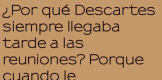 Descartes y el tráfico existencial