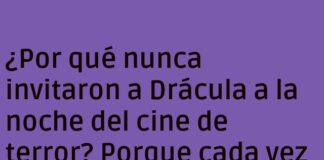 «Drácula y el Cine de Terror Brillante»