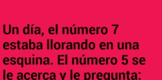 El 7 en crisis existencial matemática