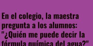 El agua de la H a la O