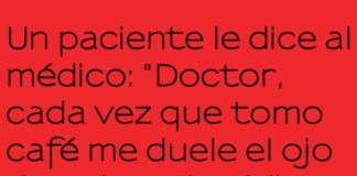El café y el misterio del ojo dolorido