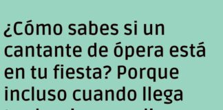 El Cantante de Ópera Nunca Se Va