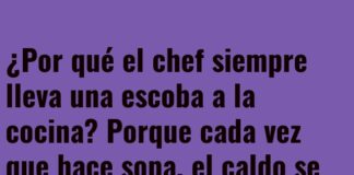 El chef y la sopa escapista