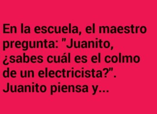 «El Colmo del Electricista en Clase»
