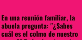 El colmo del perro guía familiar