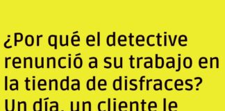 El detective que se tomó la sombra en serio