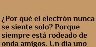 El electrón y sus cargas sociales