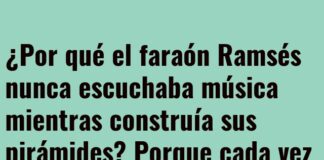 El Faraón en «de-Nile» Musical