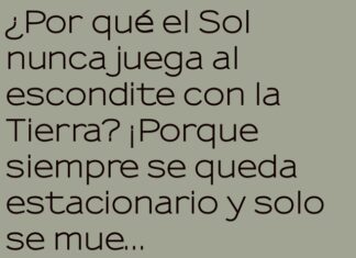 El juego interminable del Sol y la Tierra