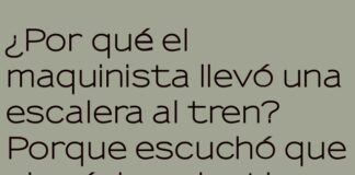 El maquinista y su nivel inesperado