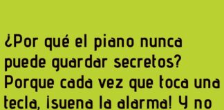El piano indiscreto