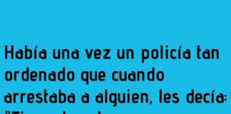 El policía poético y alfabético