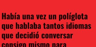 El políglota que discutía consigo mismo