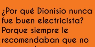 El problema eléctrico de Dionisio