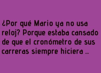 El tiempo al estilo Luigi