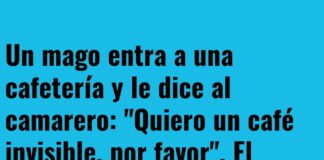 El truco del café invisible