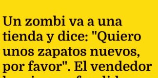 El zombi bailarín: ¡que no se le caigan los pies!
