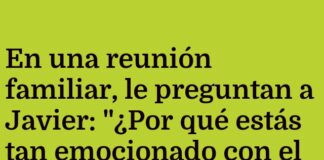 «El árbol genealógico rebelde de Javier»
