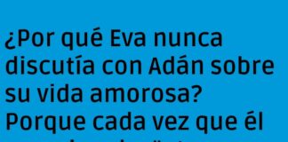 El único pez en el acuario de Eva.