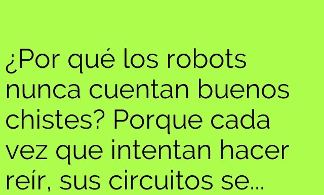 Error 404: Humor no Encontrado