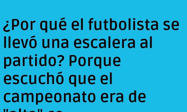 Escalera a la Gloria: El Futbolista Precavido