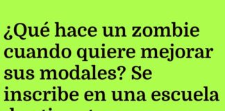 Etiqueta zombi: lecciones para no «desorbitarse» en la cena