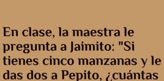 Jaimito y el arte de no compartir
