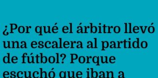«La Escalera del Árbitro Aspirante»