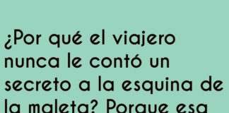 La esquina chismosa de la maleta