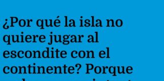 La isla tímida y sus playas sonrojadas