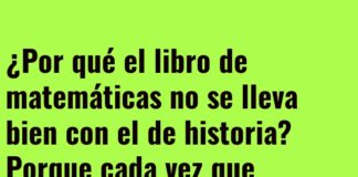 Libros en desacuerdo: Matemáticas y Historia