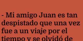 Olvido temporal: Juan perdido en 1995.