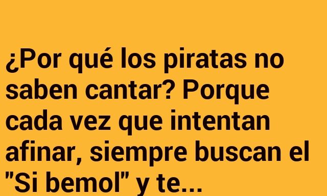 Piratas en busca del tono perdido