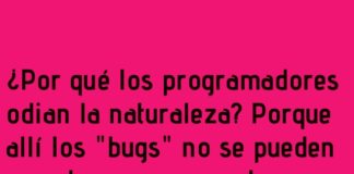 Programadores enredados en la naturaleza.