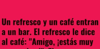 Refrescante consejo para un café deprimido