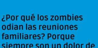 Reuniones Familiares: Un Banquete Cerebral para Zombies