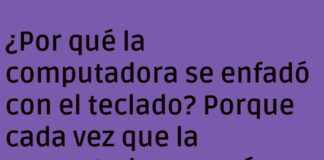 Teclado y computadora: una relación llena de espacios