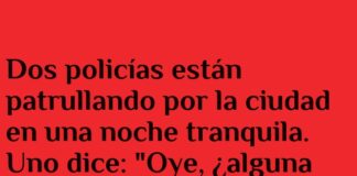 Trabajo policial ejemplar