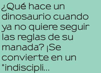 Un dinosaurio indisciplinado y amigables-to-dáctilos
