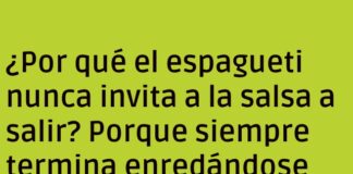Un Espagueti Sin Salsa y Con Hilarantes Enredos