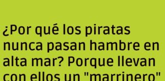 Un Marrinero para Calmar el Hambre Pirata