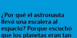 Un «salto» espacial sin escalones