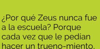 Zeus: Dios del Trueno y del Recreo