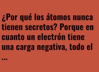 Átomos chismosos: ¡sin secretos!