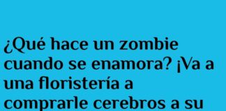 Amor al estilo zombie: cerebros en vez de flores