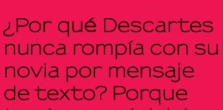 Amor cartesiano: romper con razón